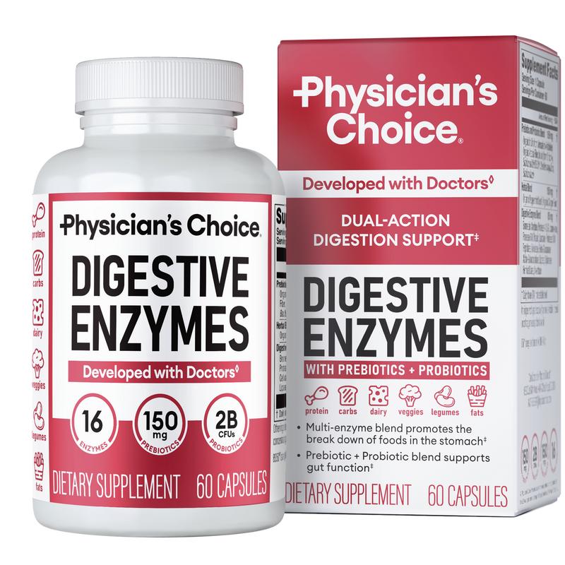 Fast-Acting Enzymes for Bloating & Gut Health