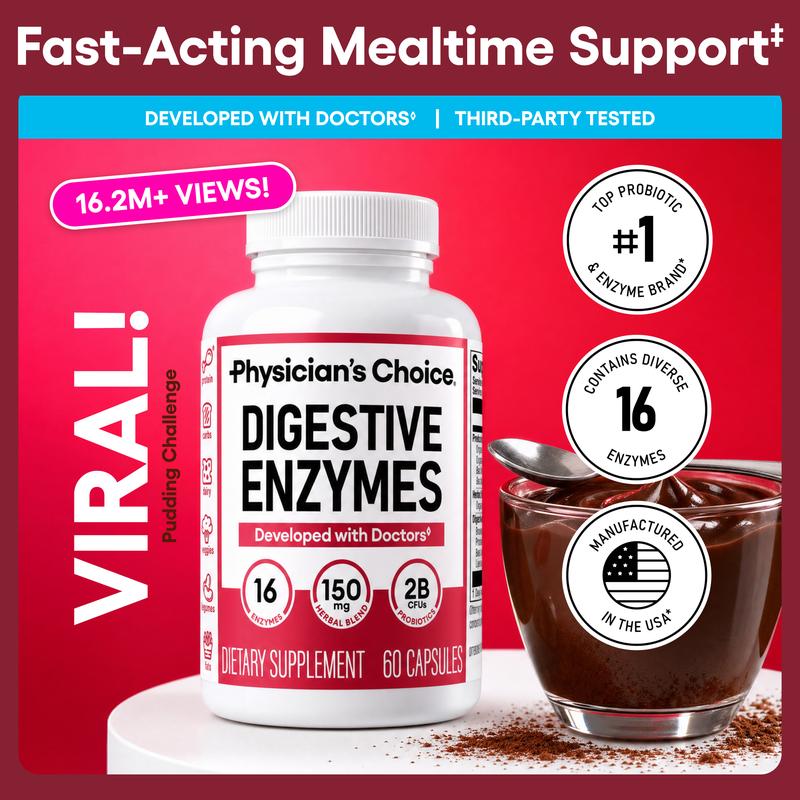 Fast-Acting Enzymes for Bloating & Gut Health