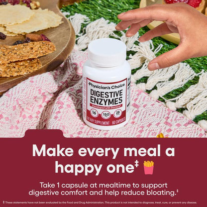 Fast-Acting Enzymes for Bloating & Gut Health